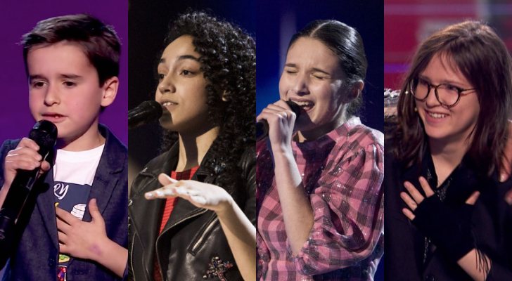 Daniel, Aysha, Irene y Sofía, finalistas de 'La Voz Kids'