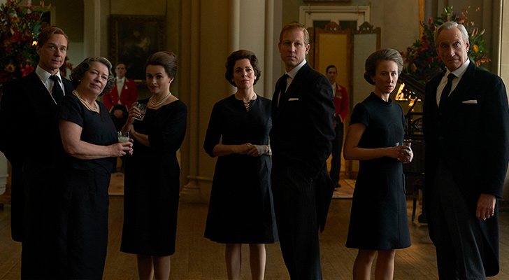 La familia real en la tercera temporada de 'The Crown'