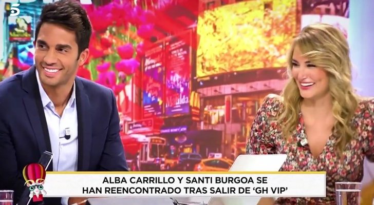 Alba Carrillo ya se ha reencontrado con su novio, Santi Burgoa