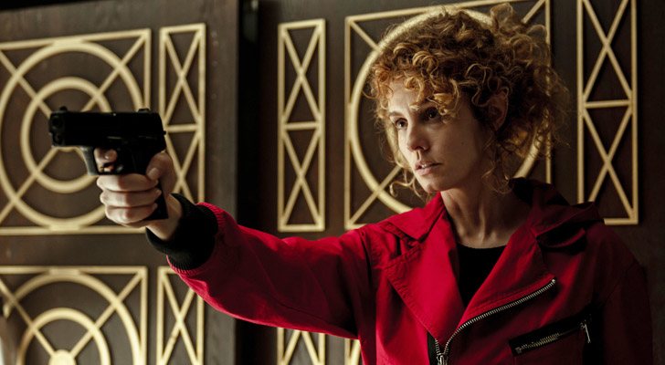 Esther Acebo en la tercera parte de 'La Casa de Papel'