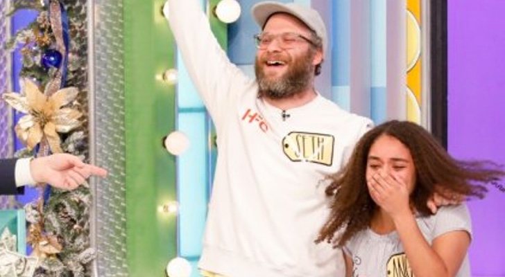Seth Rogen en 'The Price is Right at Night'