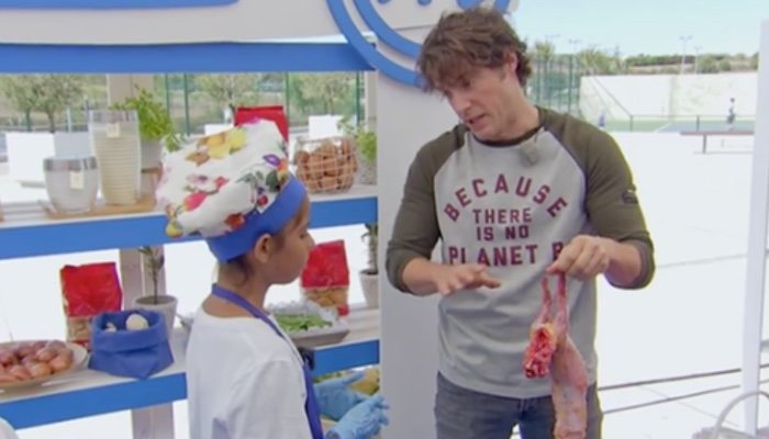 Jordi Cruz reprende a Aitana en &#39;MasterChef Junior 7&#39; 