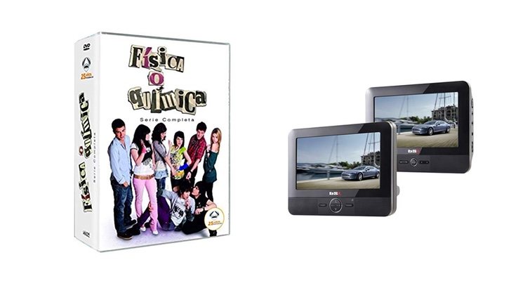 'Física o química' y reproductor DVD  portátil