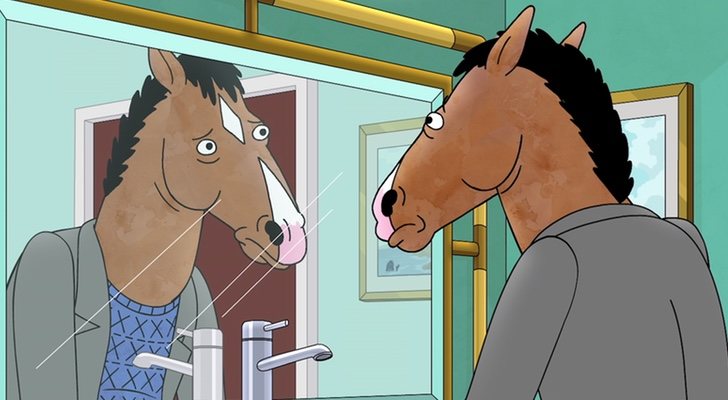 BoJack Horseman se enfrenta a su reflejo
