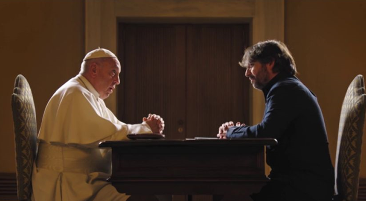 El Papa y Jordi Évole en 'Salvados'