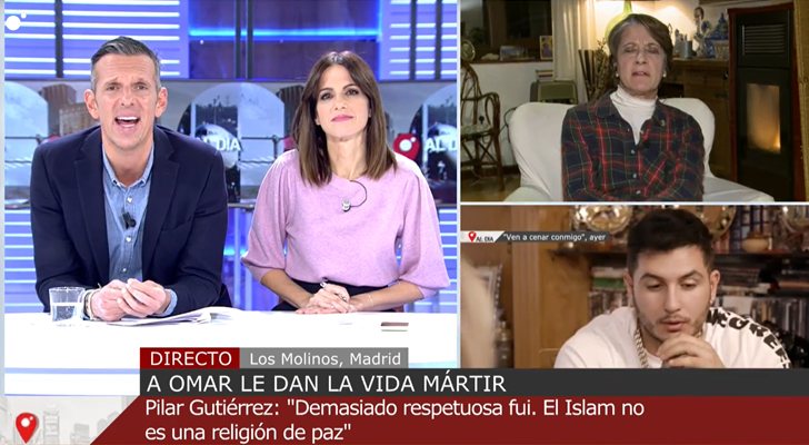 Joaquín Prat, enfadado en 'Cuatro al día' ante los comentarios islamófobos de Pilar Gutiérrez