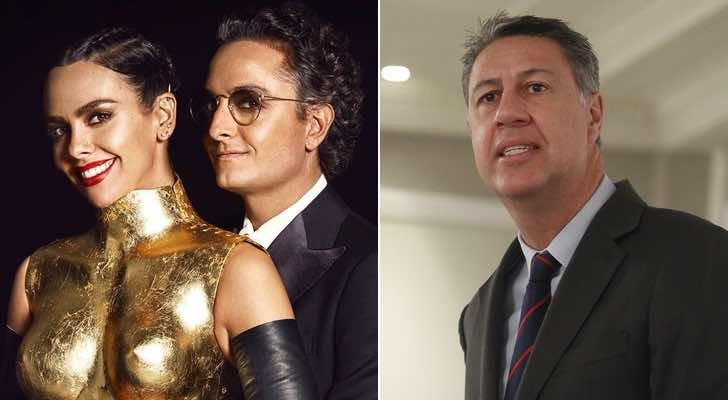 Cristina Pedroche, Josie y Xavier García Albiol