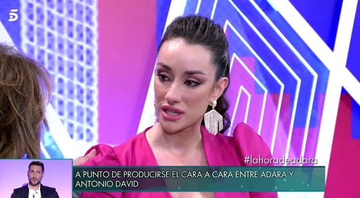 Adara, muy dolida con Gianmarco, en su entrevista en &#39;Sábado Deluxe&#39;