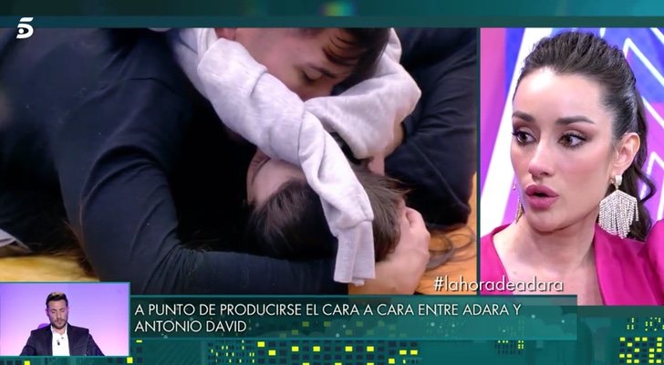 Gianmarco y Adara mantuvieron una conversación en directo llena de reproches en &#39;Sábado Deluxe&#39;