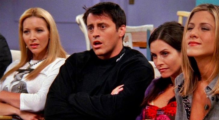 Phoebe, Joey, Monica y Rachel