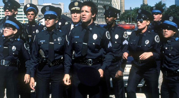 &quot;Loca academia de policía&quot;