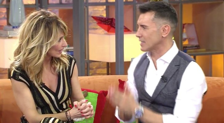 Emma García y Jesús Vázquez en 'Viva la vida'