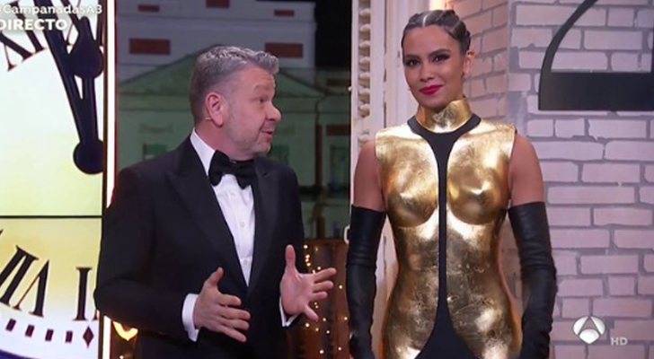 Alberto Chicote y Cristina Pedroche en las Campanadas 2019/2020