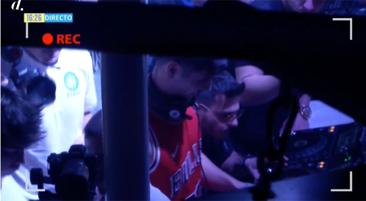 ianmarco Onestini en su bolo de Barcelona