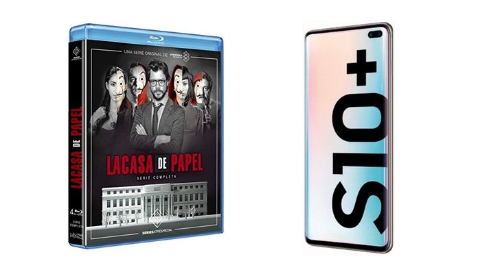 'La Casa de Papel' y smartphone