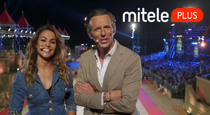 Lara Álvarez y Joaquín Prat en 'Eurogames'