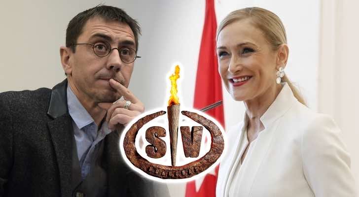 Juan Carlos Monedero y Cristina Cifuentes