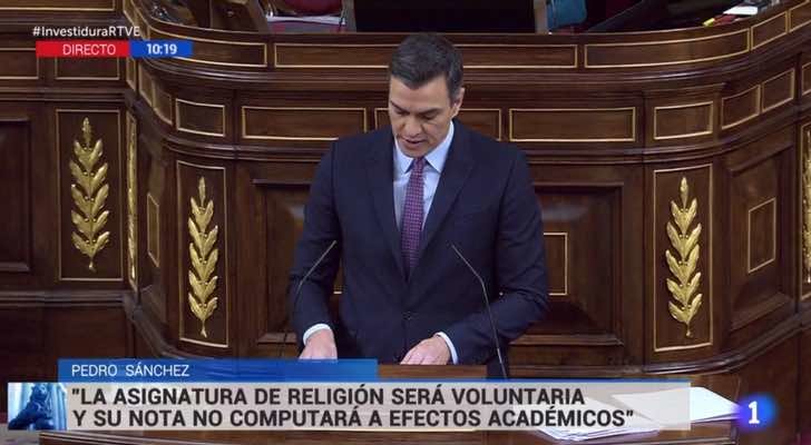 Especial investidura de TVE