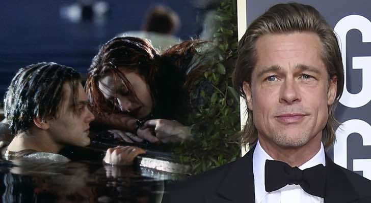 Brad Pitt y su guiño a "Titanic"