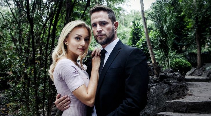 Angelique Boyer y Michel Brown, actores protagonistas de 'Amar a muerte'