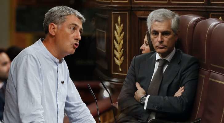 Oskar Matute y Adolfo Suárez Illana