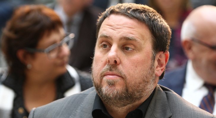 El presidente de Esquerra Republicana, Oriol Junqueras
