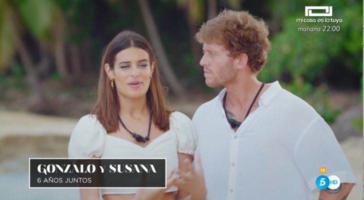 Susana y Gonzalo en 'La isla de las tentaciones'