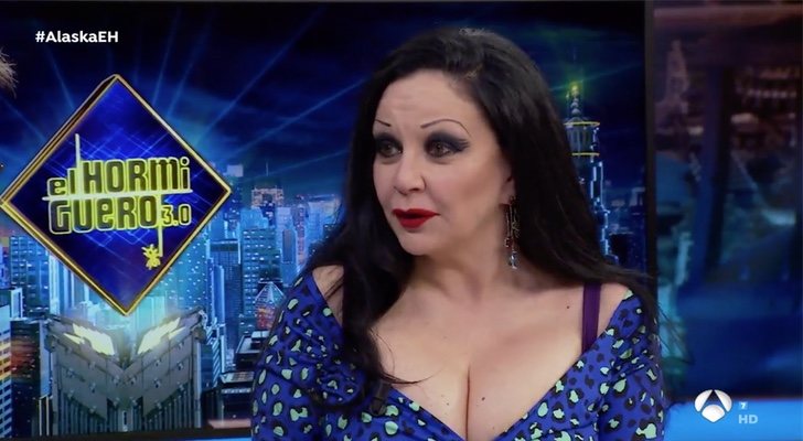 Alaska durante su entrevista en 'El Hormiguero'