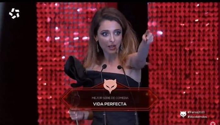 Leticia Dolera recoge el Premio Feroz por 'Vida perfecta'