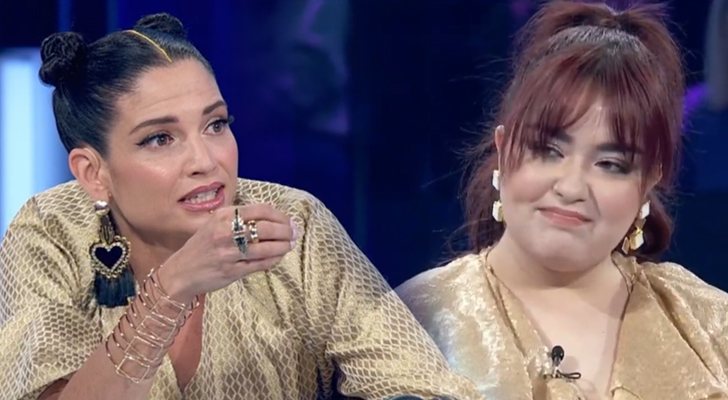 Natalia Jiménez habla con Ariadna en la Gala 1 de 'OT 2020'