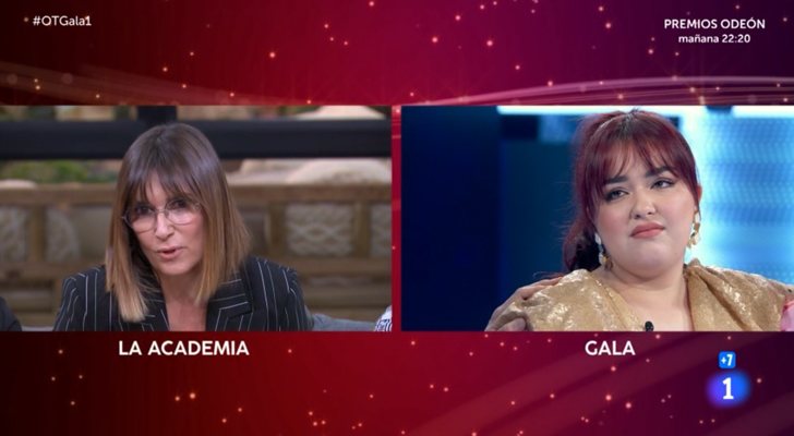 Noemí Galera valora la actuación de Ariadna en la Gala 1 de 'OT 2020'