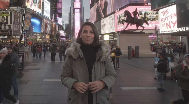 Ana Pastor en Nueva York ('Dónde estabas entonces')