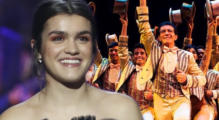 Amaia y A Chorus Line con Antonio Banderas