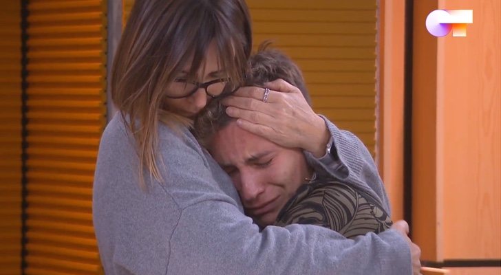 Noemí Galera abraza a Nick, en 'OT 2020'
