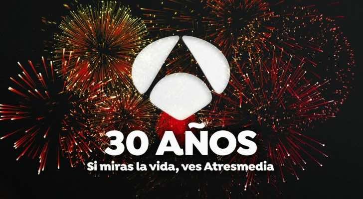 Logo aniversario Antena 3