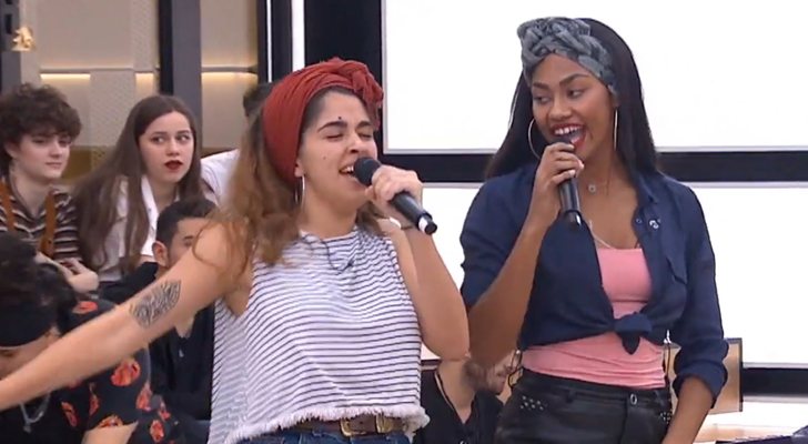 Anaju y Nia en el segundo pase de micros de la Gala 2 de &#39;OT 2020&#39;