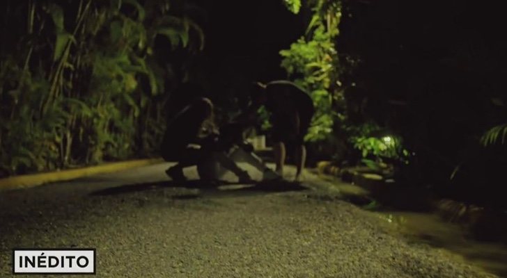 Christofer se derrumba en mitad de la hoguera tras ver las imágenes de Fani con Rubén