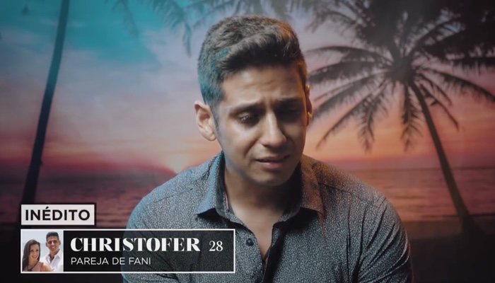 Christofer, derrumbado tras conocer la infidelidad de Fani
