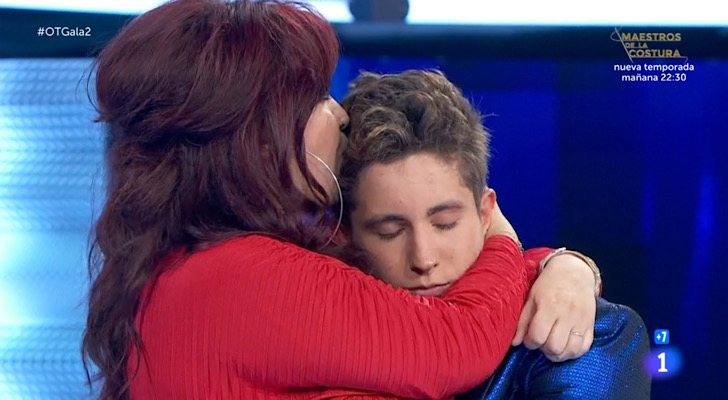 Ariadna besa a Nick antes de conocer su expulsión en la Gala 2 de 'OT 2020'