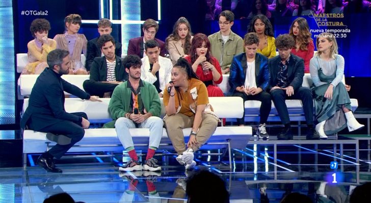 Roberto Leal charla con Eli en la Gala 2 de &#39;OT 2020&#39;