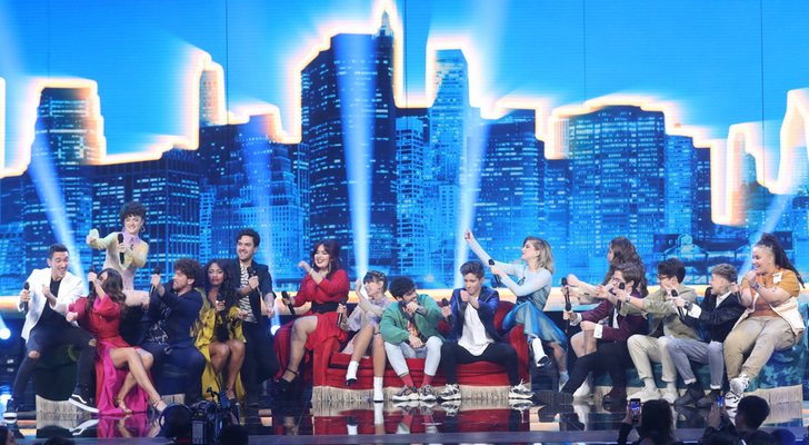 Los concursantes de 'OT 2020', en la Gala 2