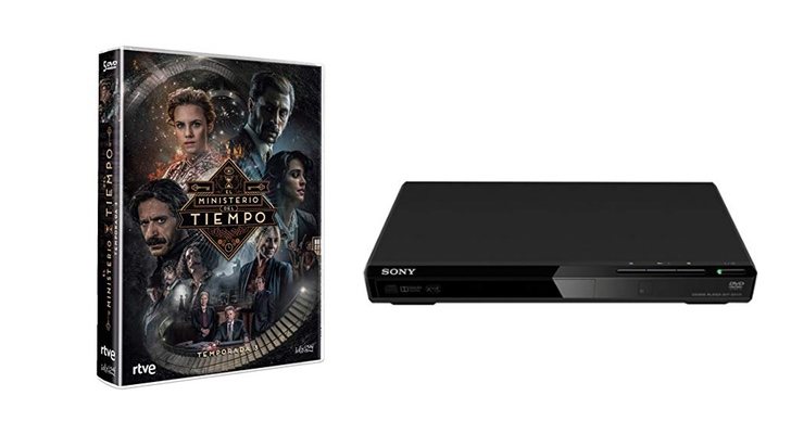 &#39;El Ministerio del Tiempo&#39; y reproductor de DVD