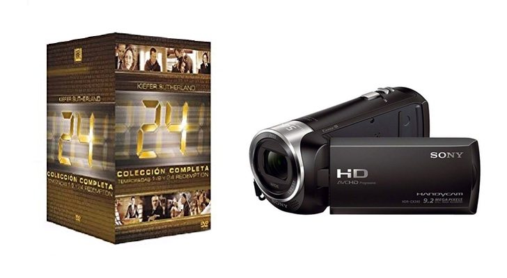 &#39;24&#39; y cámara de vídeo