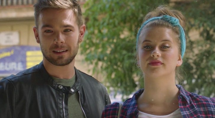 Pol y Tania (Carlos Cuevas y Elisabet Casanovas) en &#39;Merlí&#39;