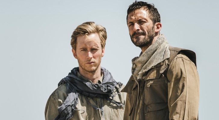 Toni Alcántara en la Guerra del Golfo en 'Cuéntame cómo pasó'