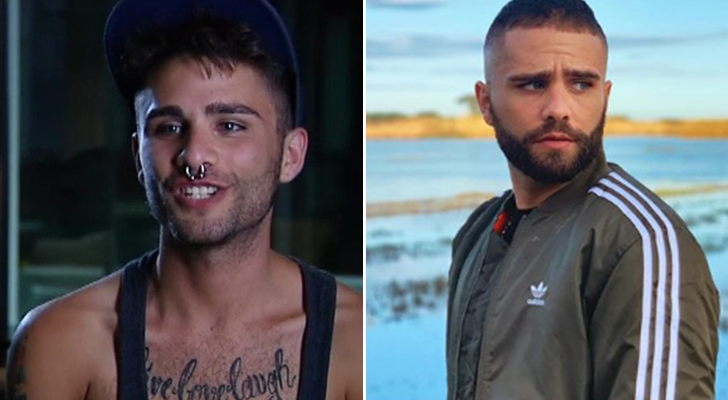 Sergi en '¿Quién quiere casarse con mi hijo?' (izq.) y en la actualidad (der.)