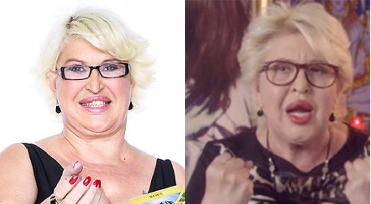 María Rosa en '¿Quién quiere casarse con mi hijo?' (izq.) y en 'Paquita Salas' (der.)