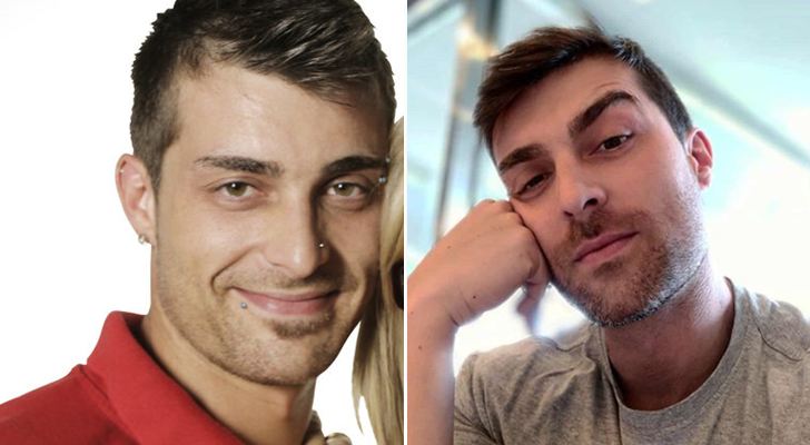 David Olid en '¿Quién quiere casarse con mi hijo?' (izq.) y en la actualidad (der.)