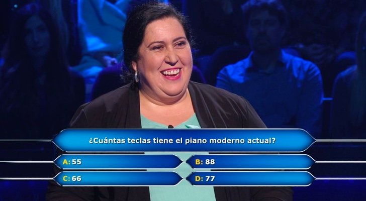 Gloria de Extremis ('¡Boom!') en '¿Quién quiere ser millonario?'