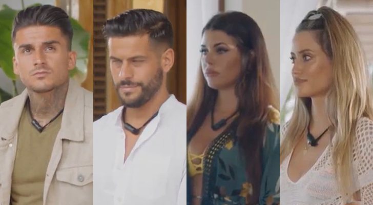 Julián, Dani, Nerea y Casandra, solteros eliminados en 'La isla de las tentaciones'